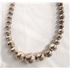 Image 2 : Sterling Silver Graduated Bead Necklace