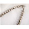 Image 3 : Sterling Silver Graduated Bead Necklace