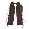 Image 2 : Cowboy Fringed Suede Leather Chaps