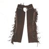 Image 3 : Cowboy Fringed Suede Leather Chaps