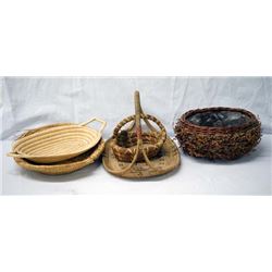 Collection of Tribal Baskets