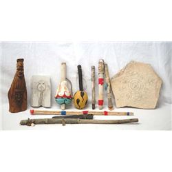Collection of Native American Items