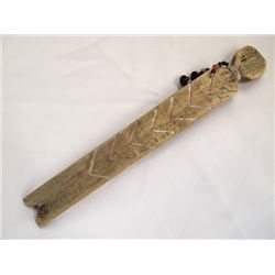 Navajo Carved Wood Medicine Wand