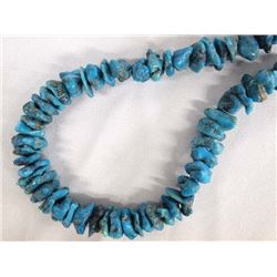 Navajo Turquoise Nugget and Heishi Necklace