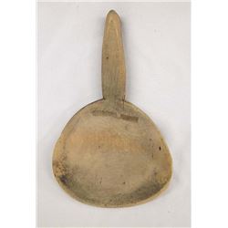 Antique Great Lakes Native American Wooden Ladle