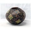 Image 2 : Mata Ortiz Polychrome Sgraffito Jar by I. Arrieta