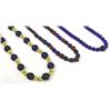 Image 2 : 3 Strands of Cobalt Blue Trade Beads