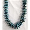 Image 1 : Navajo Design Stacked Turquoise Nugget Necklace