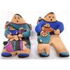 Image 1 : Pr. 1996 Acoma Storyteller Pottery Dolls
