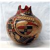 Image 3 : Mata Ortiz Polychrome Cutaway Rim Jar by L.G. Rios