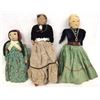 Image 1 : Vintage Native American Dolls, 2 Navajo & 1 Osage