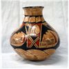 Image 1 : Mata Ortiz Polychrome Geometric Jar by L.G. Rios