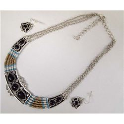 Nepalese Tribal Necklace and Earrings