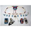 Image 2 : Plains Indian Beadwork, Braid Ties & Necklaces