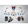 Image 3 : Plains Indian Beadwork, Braid Ties & Necklaces