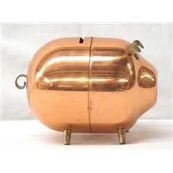 Copper Piggy Bank