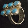 Image 3 : Navajo Sterling Turquoise Ring, R. Brown, Size 9.5