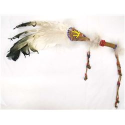 Plains Indian Feather Dance Fan