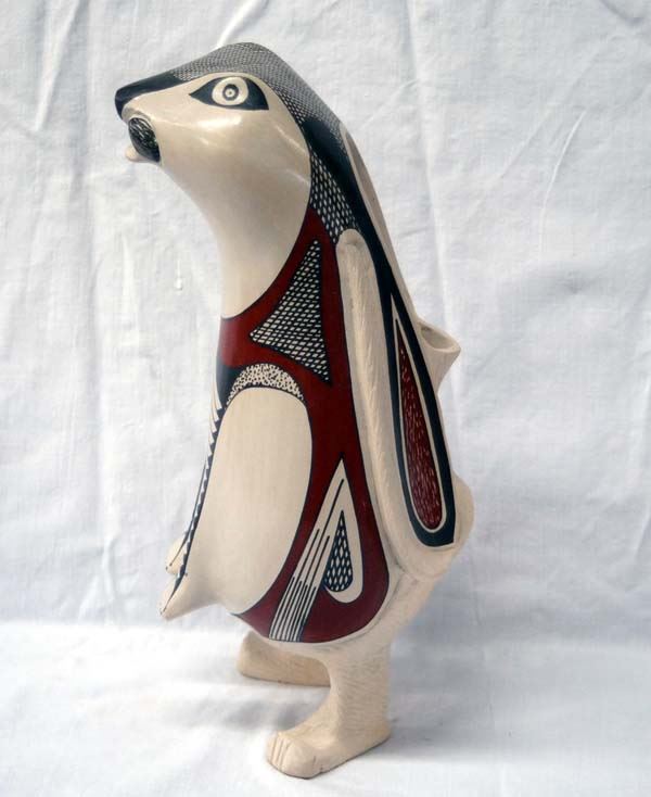 Mata Ortiz Rabbit Effigy by Dulces Melero