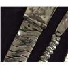 Image 3 : 6 Pr Zuni & Navajo Sterling Watch Band Tips
