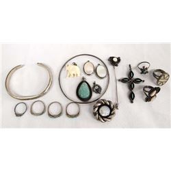 Collection of Estate Native American Jewelry