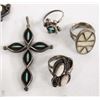 Image 2 : Collection of Estate Native American Jewelry