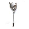 Image 1 : Navajo Sterling Silver Deer Pin