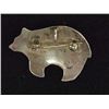 Image 2 : Navajo Sterling Lapis Bear Pin Pendant