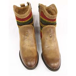 New Born Western Tapanga Boots Size 9.5