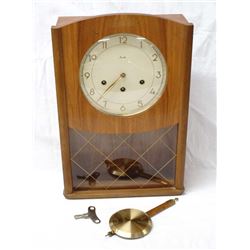 Vintage Mauthe Pendulum Wall Clock