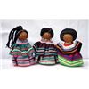 Image 1 : 3 Native American Seminole Cloth Dolls