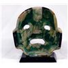 Image 3 : Mexican Onyx, Abolone & Agate Inlay Mask on Stand