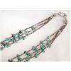 Image 3 : Navajo Turquoise Nugget and Heishi Necklace