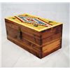 Image 3 : Large Lidded Beaded Cedar Box by Kills Thunder