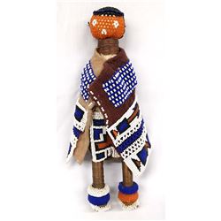 African Ntwana Ndebele Beaded Fertility Doll