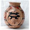 Image 2 : Mata Ortiz Polychrome Lizard Jar by Luis Ortiz