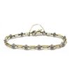 Image 1 : Estate 14K Gold Diamond Bracelet