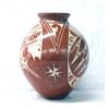 Image 2 : Mata Ortiz Fighting Fish Jar by Elfida de Bugarini