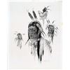 Image 1 : Kiowa Woody Crumbo Signed Print