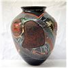Image 4 : Mata Ortiz Polychrome Carved Figural Jar by Meraz