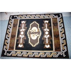 Kokopelli 8 x 10 Area Rug, MUST BE PICKED UP