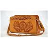 Image 1 : Mexican Hand Tooled Leather Purse