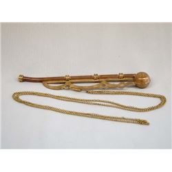 Navy Seaman Boatswain's Whistle & Presentation Box