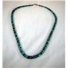 Image 1 : Estate Navajo Natural Turquoise Graduated Choker