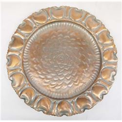 Large Hammered Copper Tray