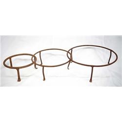3 Iron Pot Stands