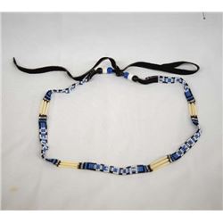 Native American Beaded Porcupine Quill Necklace