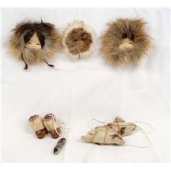 Northwest Coast Inuit Masks and Yo Yos