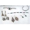 Image 1 : Collection of Mexican Alpaca Silver Jewelry