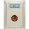 Image 4 : 1960 LARGE DATE LINCOLN CENT, CCGS MS-67 RED  LISTS FOR $1900.00